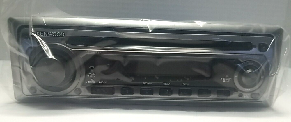 Kenwood KDC-132 CD Player in Dash Receiver-Open Box Never Installed