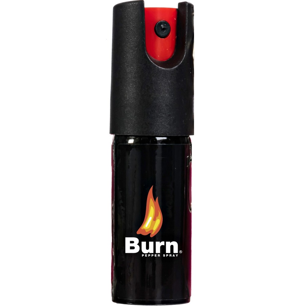 4 Pack Burn Pepper Spray 0.50oz with Keychains for Self Defense