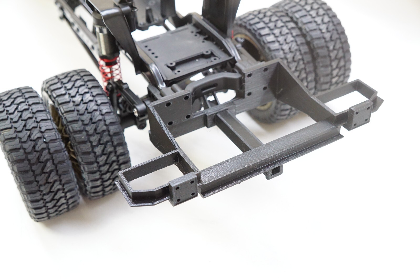 CEN F450 Upgrade - HD Rear Bumper Protection + Rear Tow Hitch Extension Block