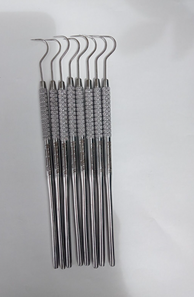 8 Pcs Dental Probe Explorer No. #23 Dental Instruments