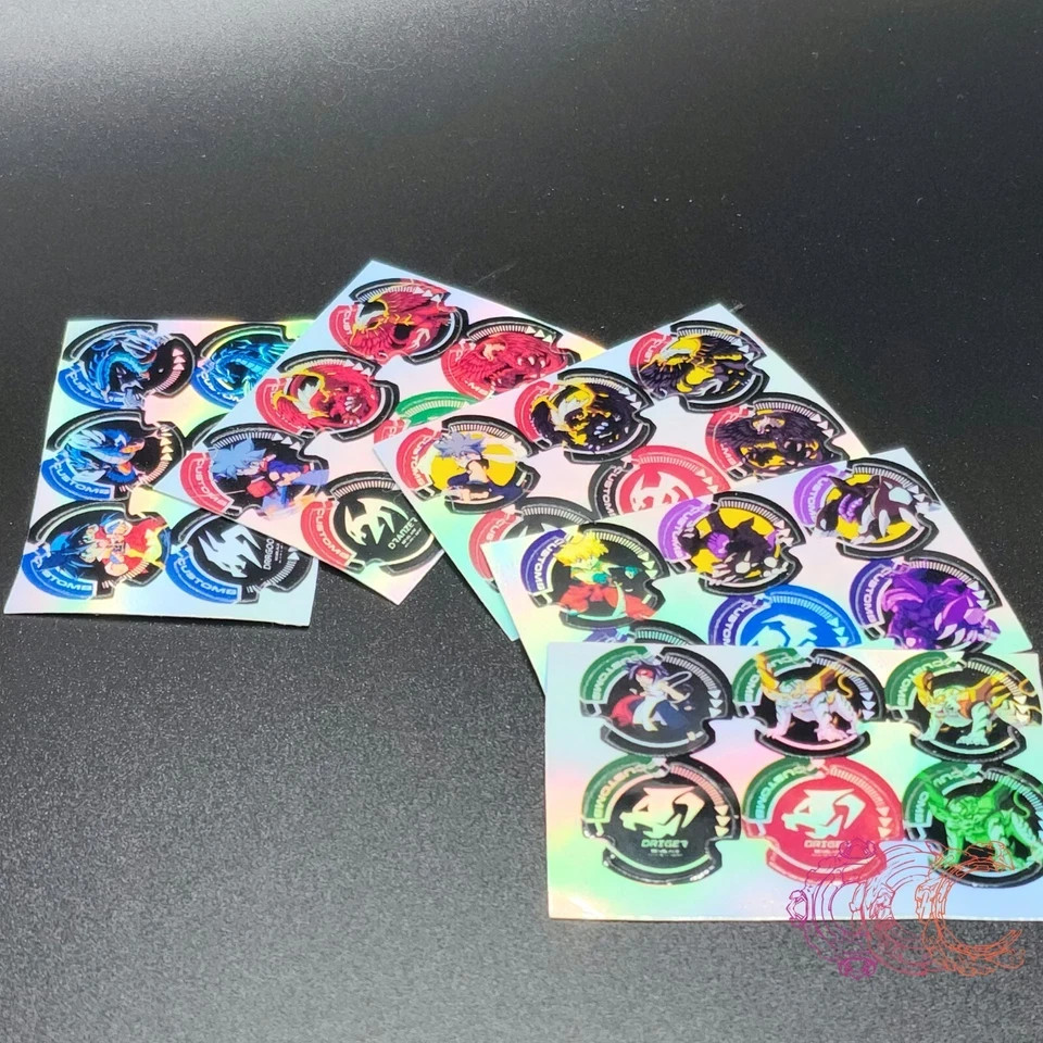 Beyblade X BX & CX Stickers | Beyblade Through the Generations