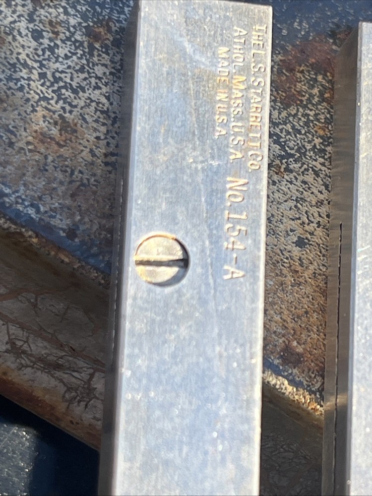 Full Starrett Parallel Block Set A-F Excellent Condition