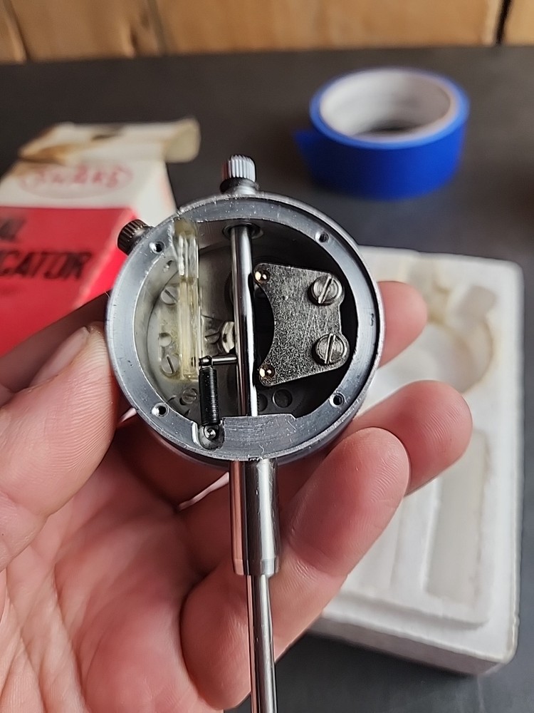 Shars 1" Precision Dial Indicator .001" Graduation