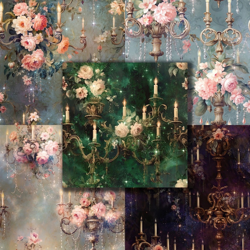 FANCY CHANDELIERS - Paper Pack