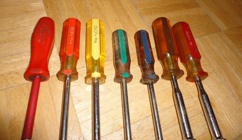 MATCO TOOLS 7 PIECE SAE. NUT DRIVER SET 1/4 TO 1/2