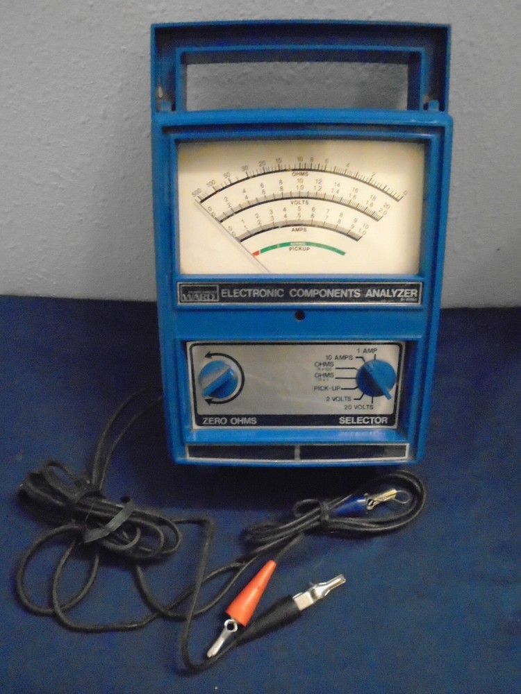 Vintage Electronic Components Analyzer Montgomery Ward 61-82060