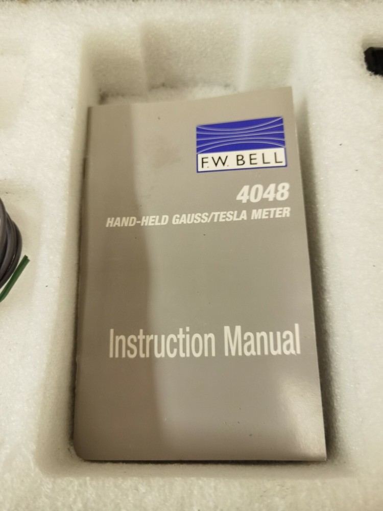 Hand Held Gauss/Tesla Meter. Model 4048 (EW Bell)