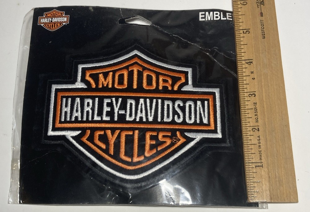 Harley Davidson Classic Logo Sew-on Patch Embroidery