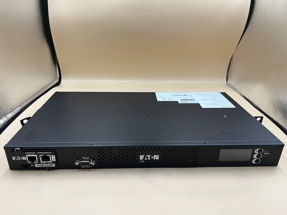 Eaton EATS220 Automatic Transfer Switch ATS 20A 208V PDU 9001-5015-00P