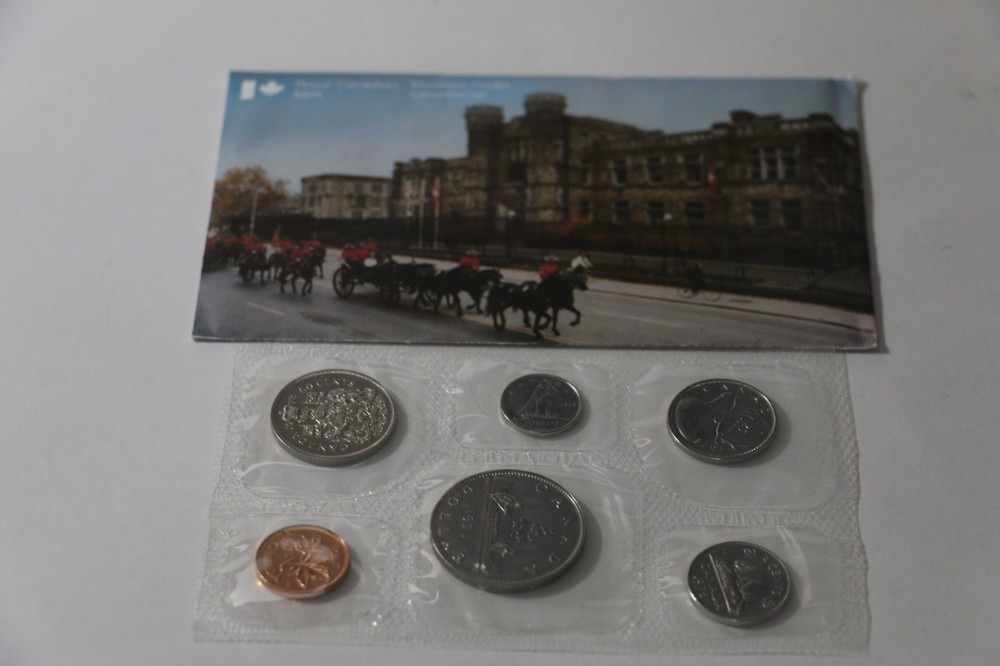 1978 Royal Canadian Mint Uncirculated Proof Like 6 Coin Set