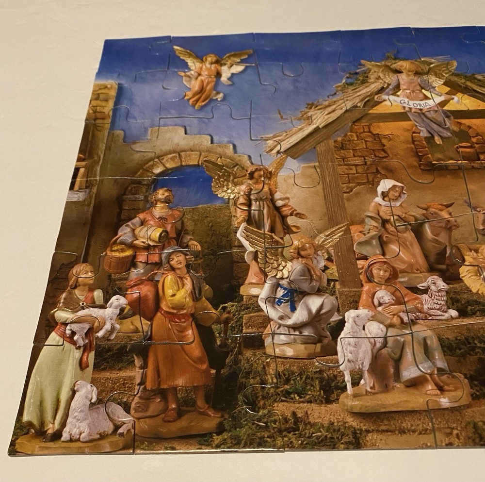 Fontanini Nativity 48 piece Puzzle 2009 - COMPLETE