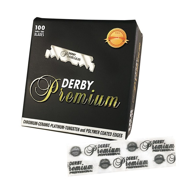 Derby Premium Single Edge Razor Blades 100ct