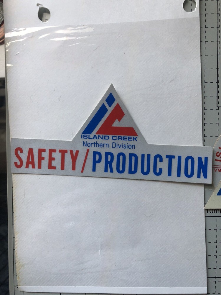 coal mining stickers nice older  Coal Company