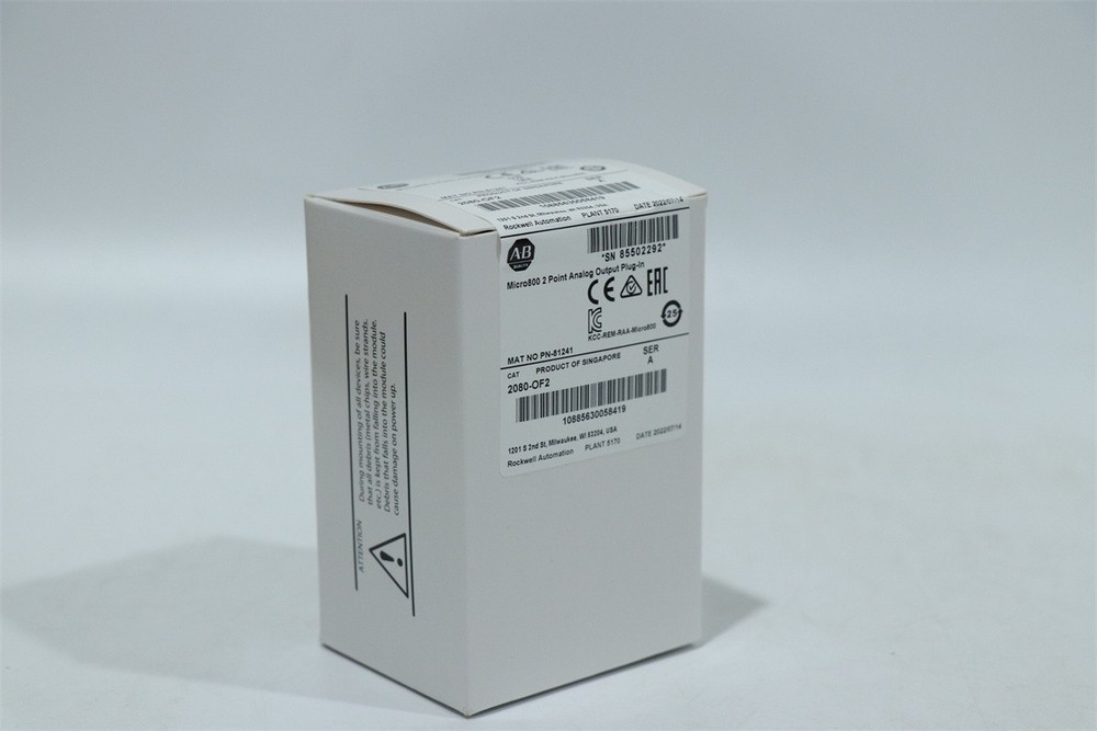 Micro800 2 PT Analog Output Module 2080-OF2 /A 2080OF2