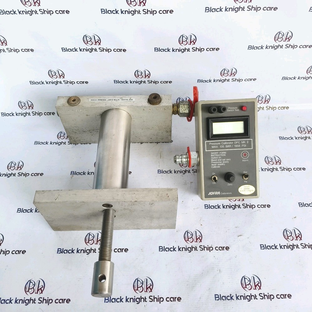 JOFRA Calibrators  type-DPC MK 2 135 Bar/1958psi