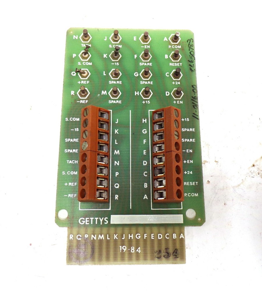 GETTYS PC CIRCUIT BOARD MODULE 11 0116-00 , SERVO CONTROLLER