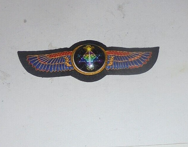 Ancient Cosmic Psychedelic Kaleidoscope Sacred Geometry Occult Celestial Patch X