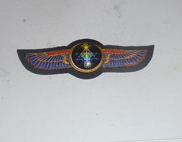 Ancient Cosmic Psychedelic Kaleidoscope Sacred Geometry Occult Celestial Patch X