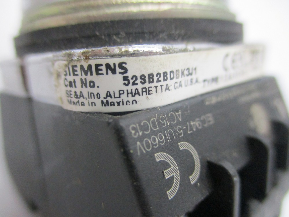 SIEMEN 52SB2BDBK3J1 SELECTOR SWITCH NSNP