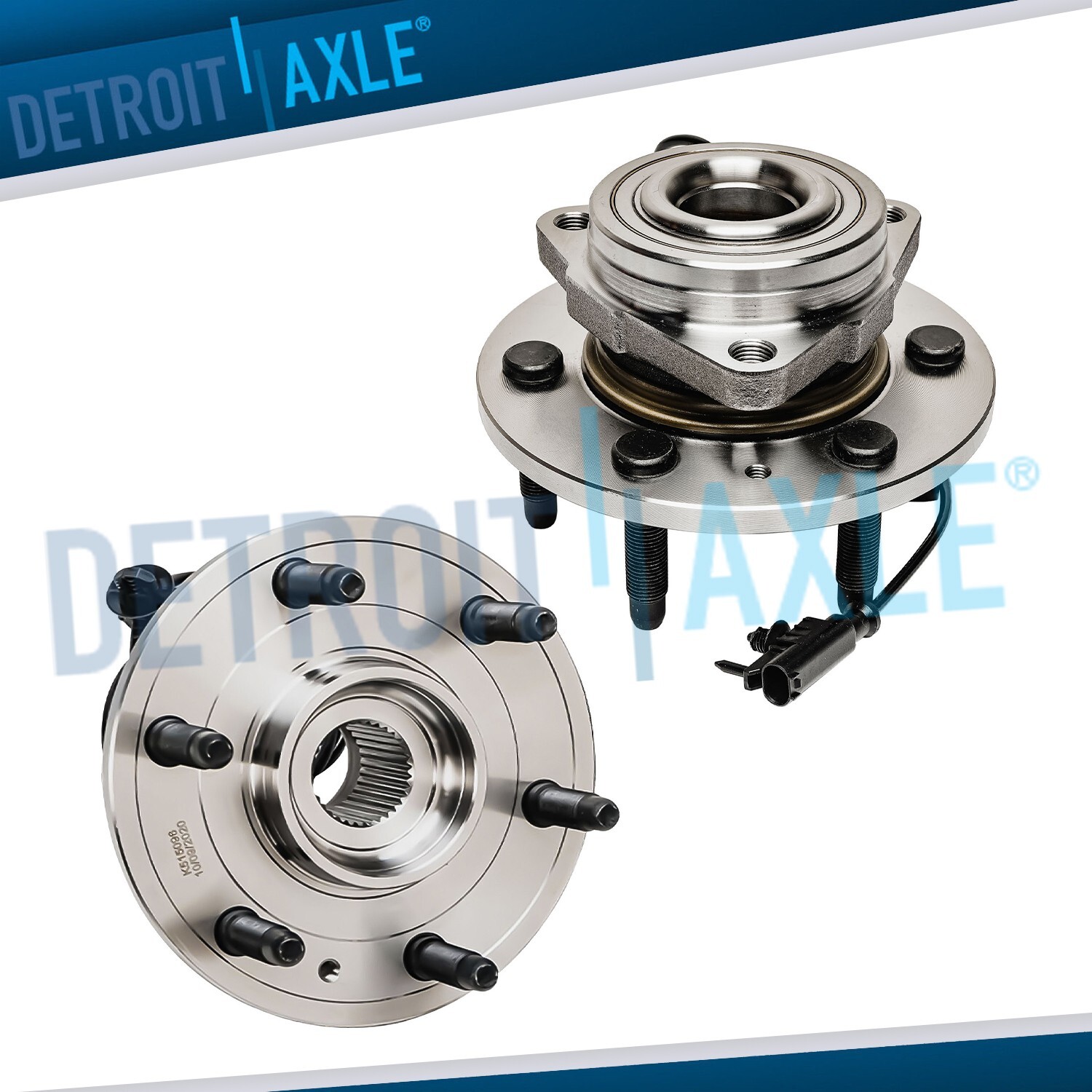 For 2007-2013 Chevy Silverado GMC Sierra 1500 Tahoe 4WD Front Wheel Bearing Hubs