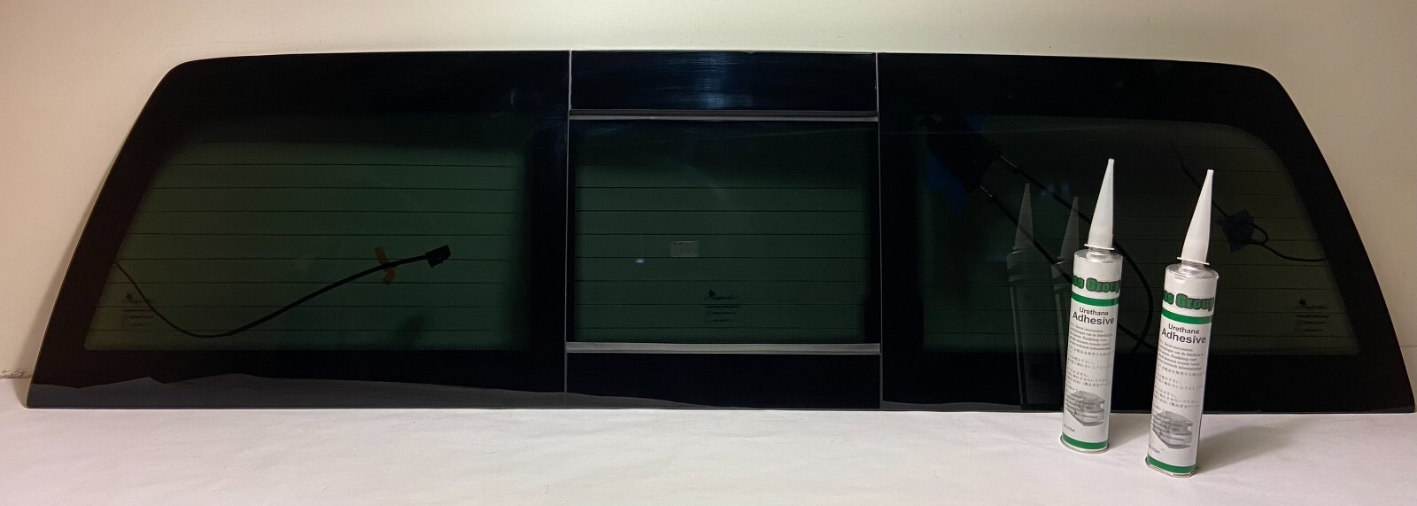 Fit 2015-2019 GMC Sierra 2500 Back Glass POWER Sliding Window Heated w/Regulator