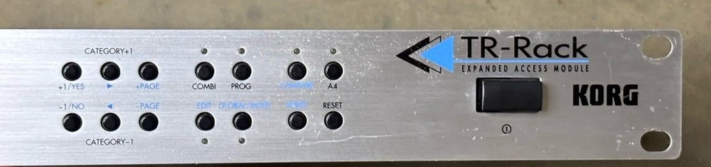 Korg TR-Rack Digital Expanded Access Module Model TRR FOR PARTS AS IS