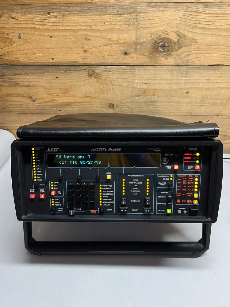 Metal Case Fireberd 6000 Communication Analyzer MC6000 Acterna/TTC