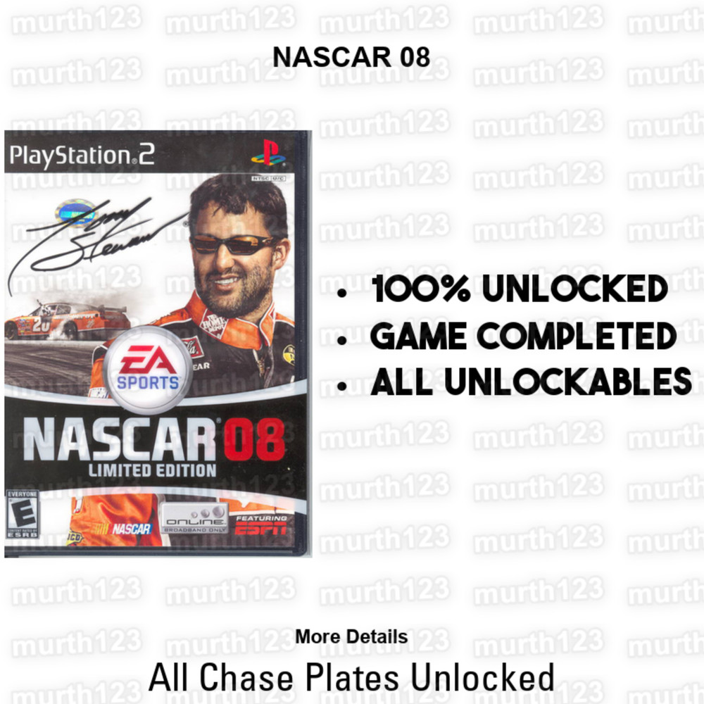 NASCAR Racing PS2 Save Files