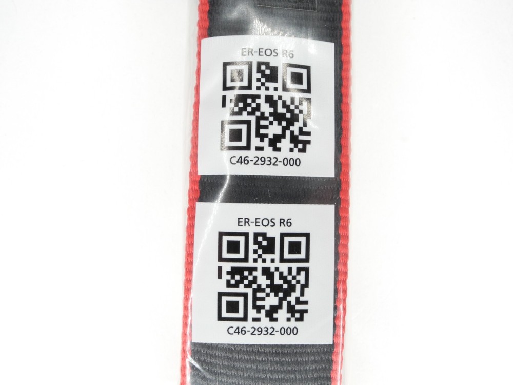 NEW Canon EOS R6 Genuine Camera Neck Strap ER-EOSR6