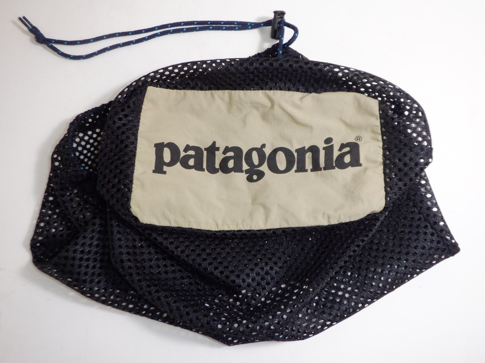Patagonia Mesh Stuff Sack / Drawstring Pouch / Storage Bag, 20" x 14"