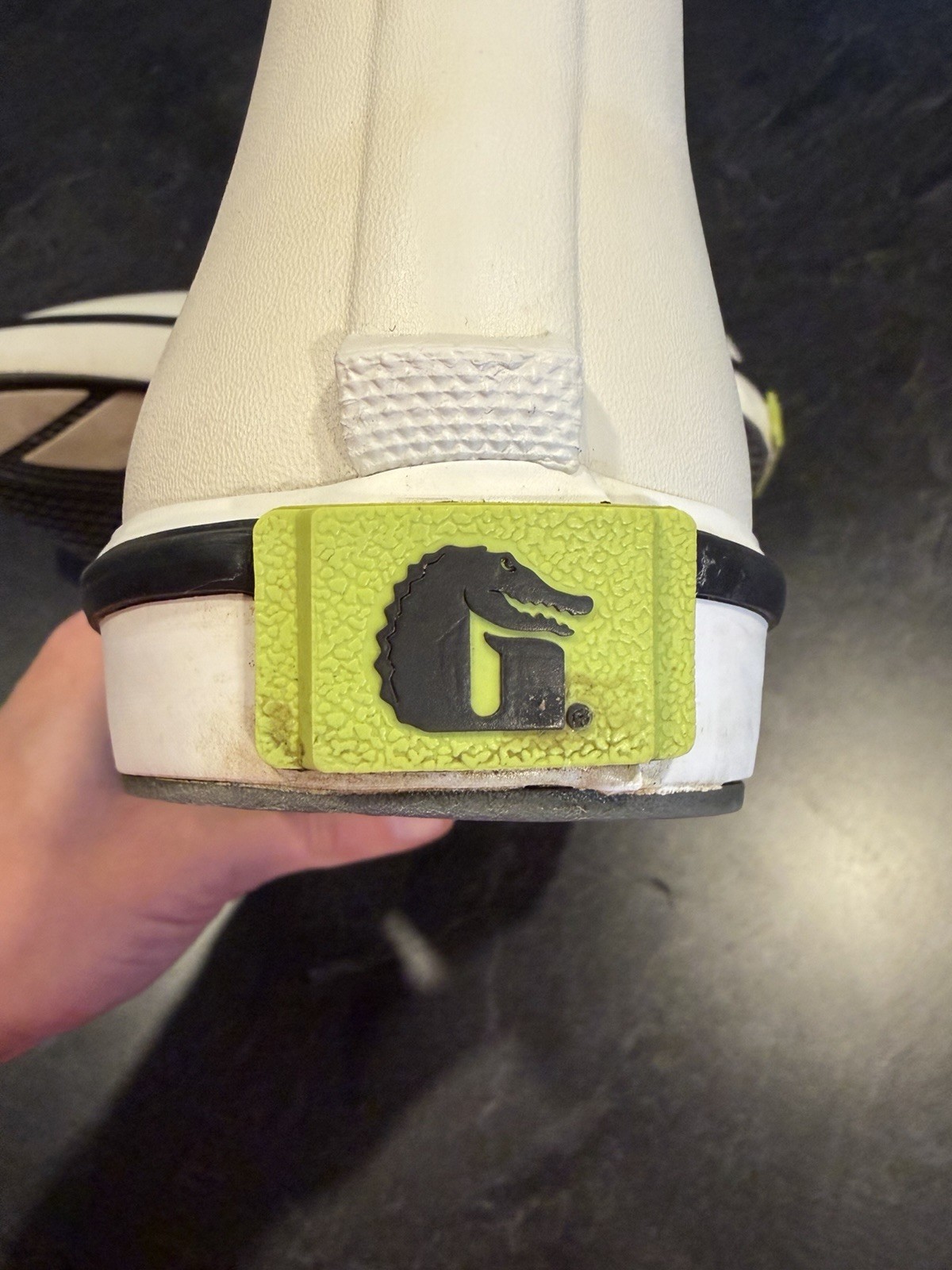 Gator Wader Men’s Deck Fishing Boots Size 10 White Pre-Owned