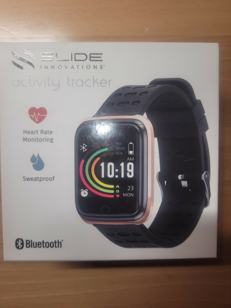 Slide Innovations Activity Tracker Smart Watch iOS/Android Compatible