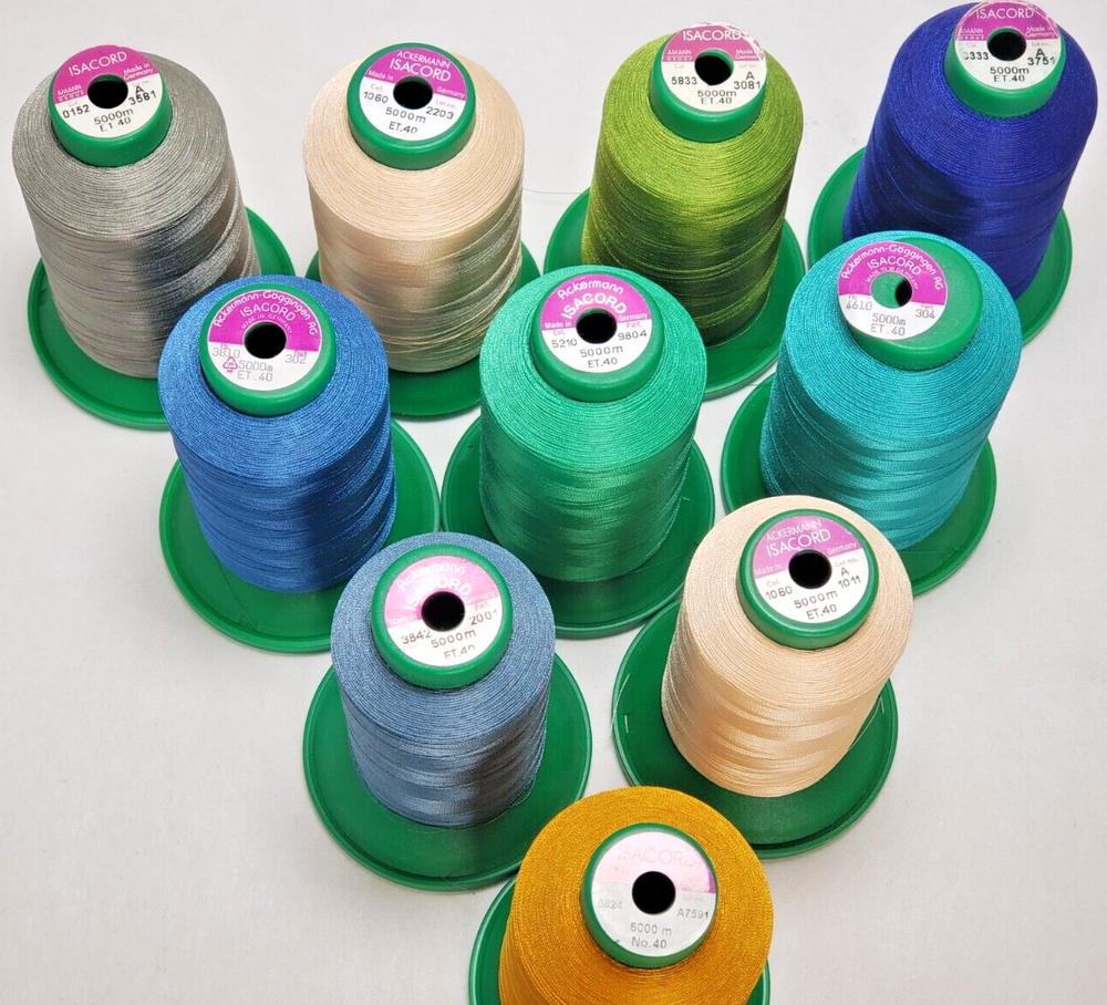 Isacord 10 pack Embroidery Thread-86