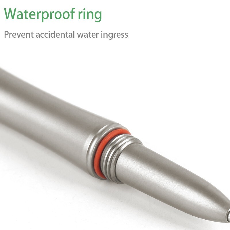 Titanium Survival Whistle Ballpoint Pen – Camping Gear Gift & Collectible Tool
