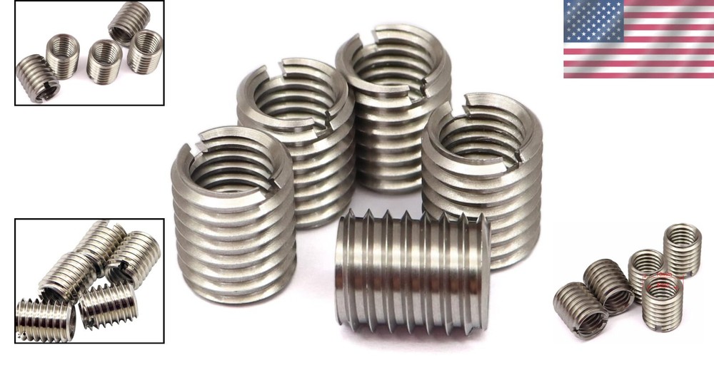 5-Pcs Stainless Steel Thread Adapters for M10 to M8 Conversion - Durable Nuts