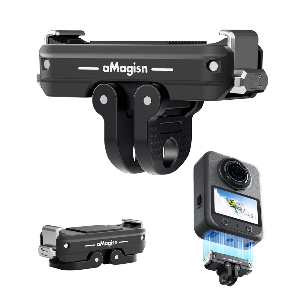 Metal Quick Release Mount Dual Interface Base for DJI Osmo 360/Action5/4/3