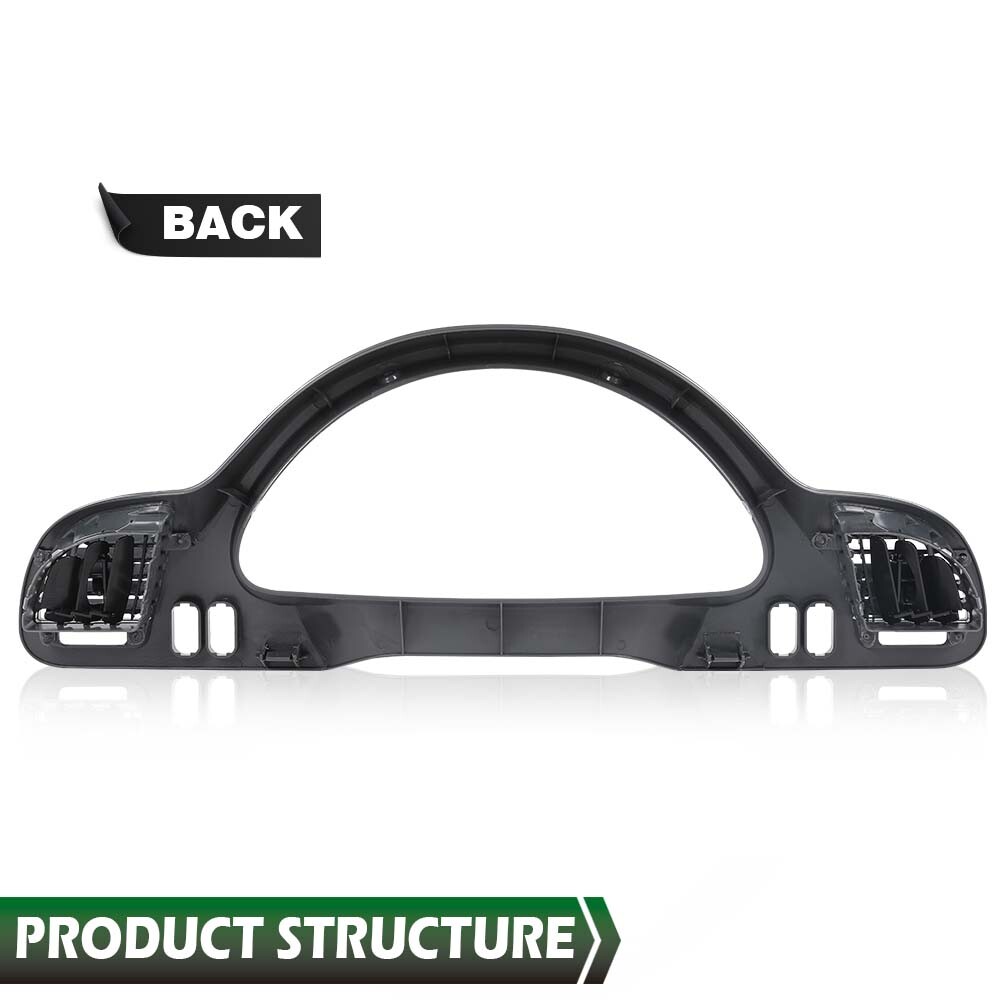 Fit For 2002-2006 Dodge Sprinter Left Side Dash Panel Bezel Trim With A/C Vents