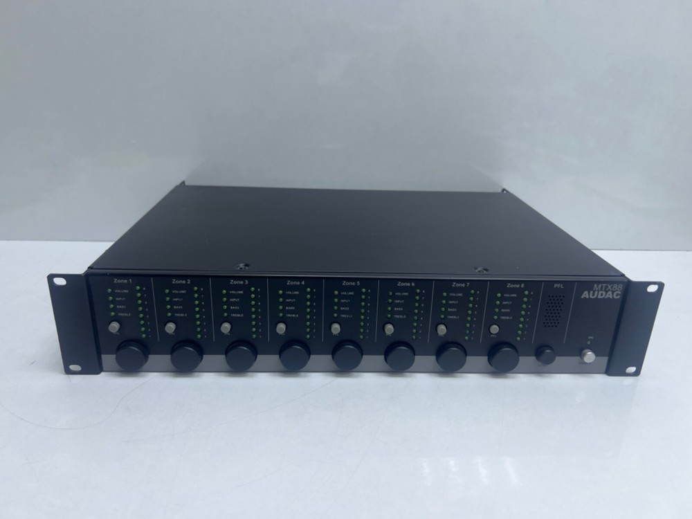 AUDAC MTX88 8-ZONE AUDIO MATRIX