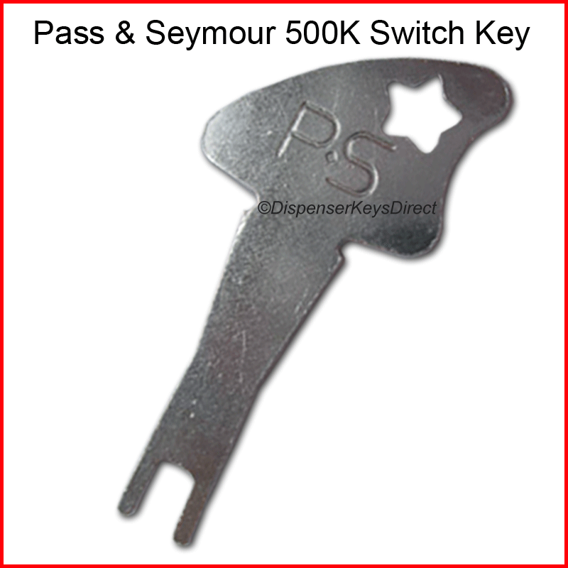Pass & Seymour 500K Tamper Proof Electrical Switch Key - (4/pack)