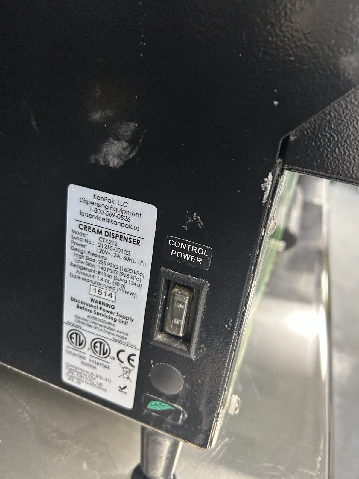 KanPak CDL212 2-Head Refrigerated Liquid Dispenser.