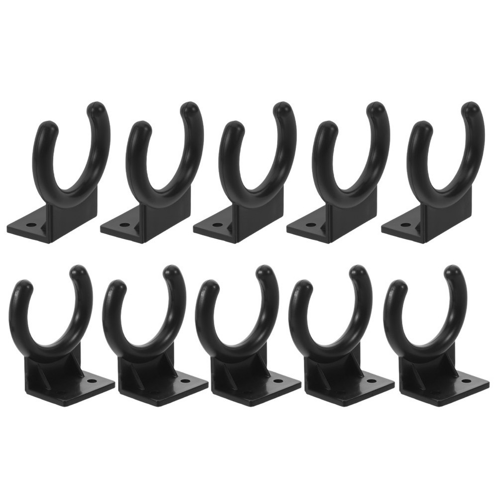 10 Pcs Microphone Storage Holder Wall Mount Mounted Holders Stand