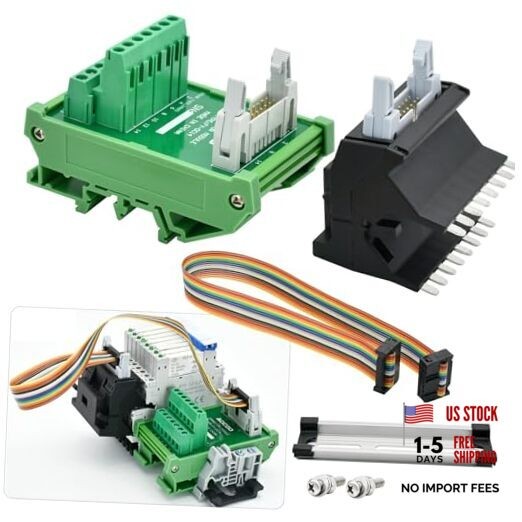 Signal Relay Module Adapter 8 Channel for 5V 12V 24VDC; PLC Controller