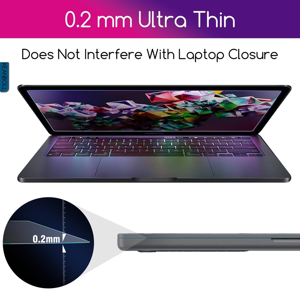 KEANBOLL 2 Pack Tempered Glass Screen Protector for Lenovo