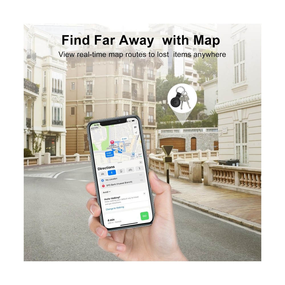 Air Tracker 4-Pack and 2pcs Extra Replaceable 2032 Batteries, Bluet... Fast Ship