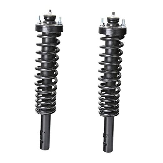 Left Right Complete Struts Shock Absorber Compatible with Civic Front Black