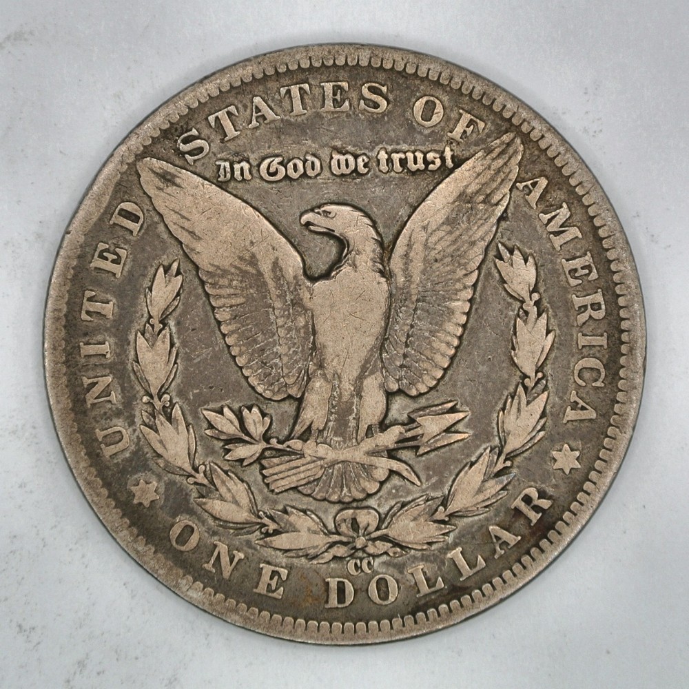 1891-CC Morgan Silver Dollar