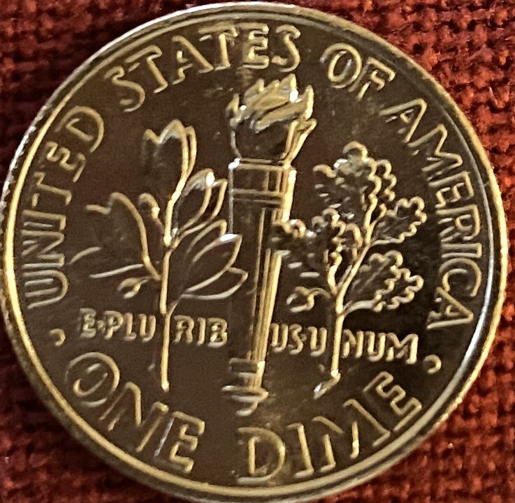 2012-D BU Roosevelt Dime From OBW