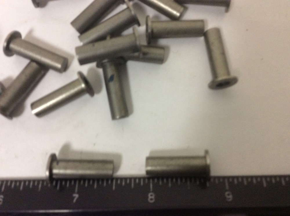 Qty (10) SS10B-80 Closed End Stainless Rivnuts - 10-32 Threads