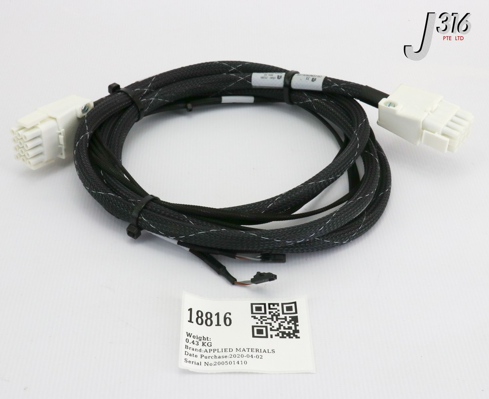 18816 APPLIED MATERIALS CABLE ASSY, 2M & 5.2M 0140-25280
