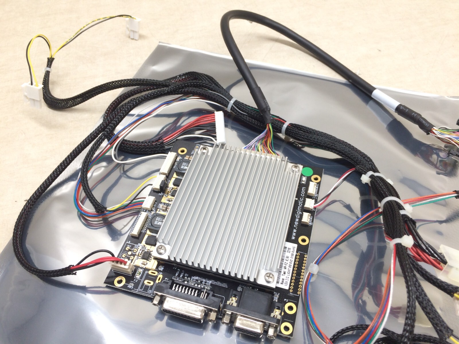 New Digimatic Dig Lit BB RV2 LCD Display Control Driver Board Wire Harness FZ IC